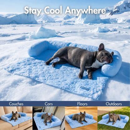 Frostcore™ Cooling Couch Cover Dog Bed and Cooling Mat Sets