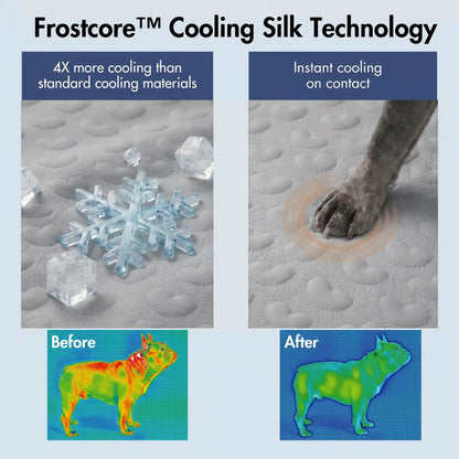 Frostcore™ Cooling Couch Cover Dog Bed and Cooling Mat Sets