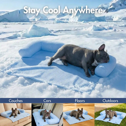 Frostcore™ Cooling Couch Cover Dog Bed and Cooling Mat Sets