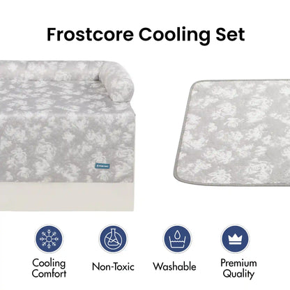 Frostcore™ Cooling Couch Cover Dog Bed and Cooling Mat Sets