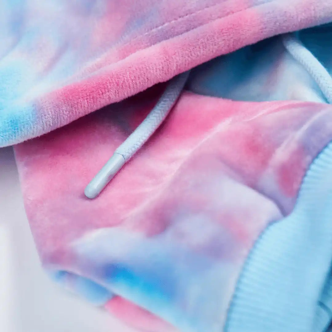 Velvet Human Hoodie - Snow Cone