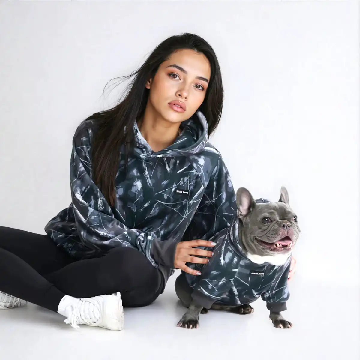 Camo Human Hoodies
