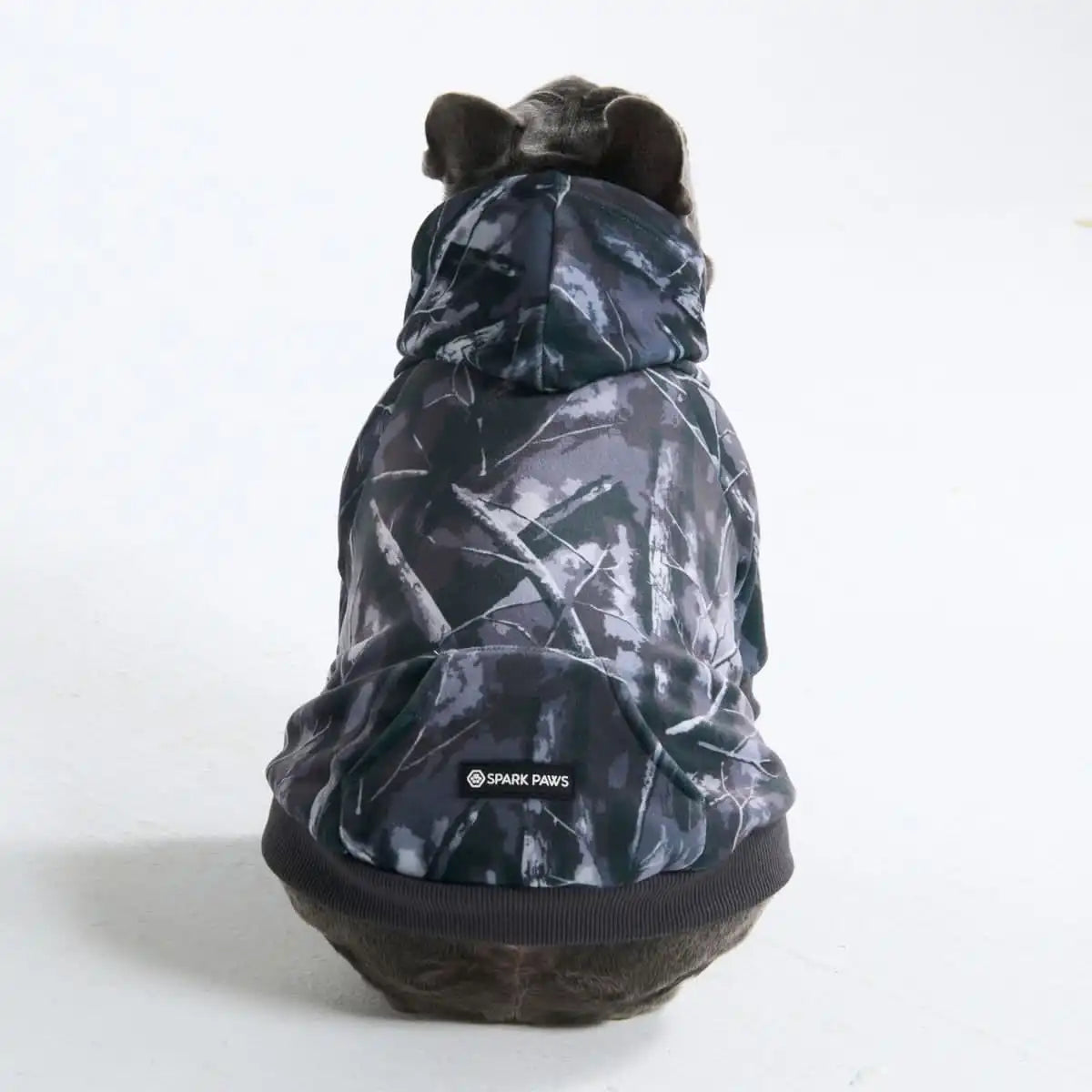 Concrete Wood Dog Hoodies