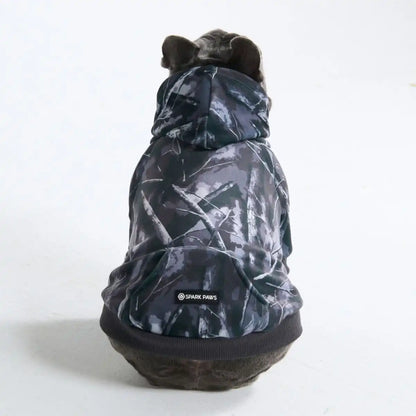 Concrete Wood Dog Hoodies