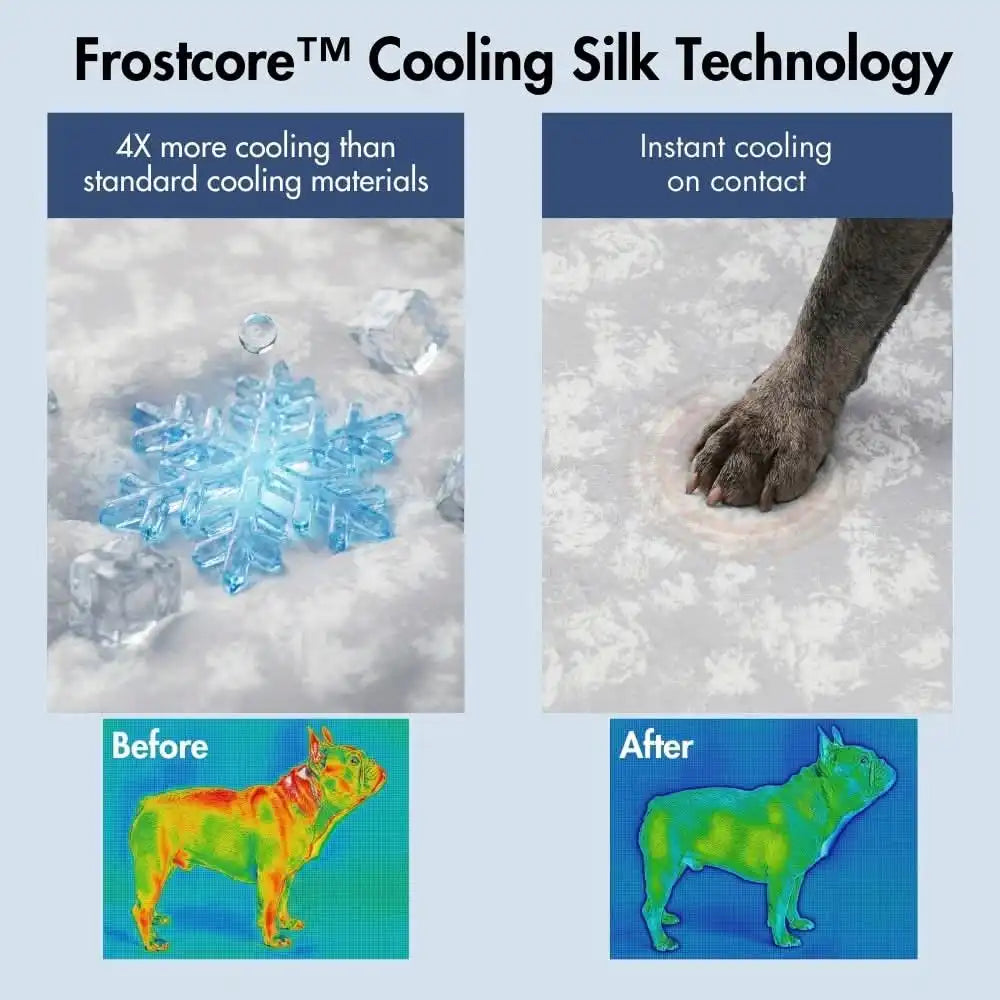 Frostcore™ Cooling Couch Cover Dog Bed