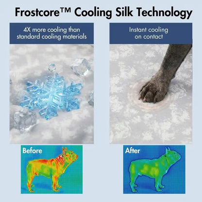 Frostcore™ Cooling Couch Cover Dog Bed